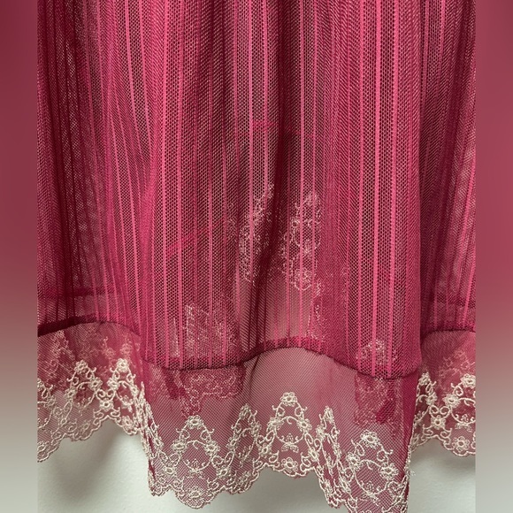 Blush‎ Pin Stripe Slip Nighty - Picture 3 of 6